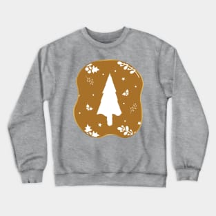 Holiday Pattern with Pine Trees Crewneck Sweatshirt